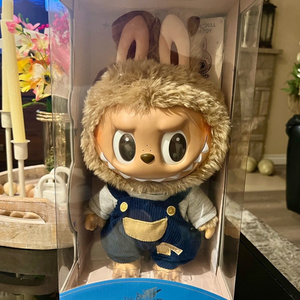Labubu Time to chill plush toy new